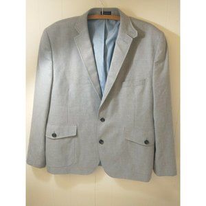 Men's Blazer Stafford 48 R Gray Classic Fit